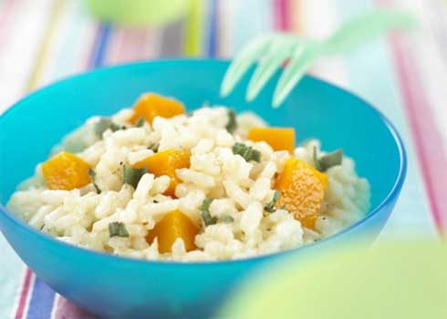 9-12 Aylık Bebekler İçin Balkabaklı Risotto Tarifi 9-12 Aylık Bebekler İçin Balkabaklı Risotto Tarifi