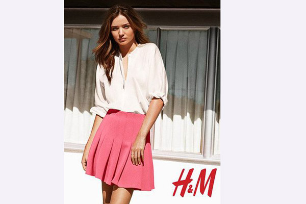 Miranda Kerr ile H & M Ilkbahar 2014 Koleksiyonu