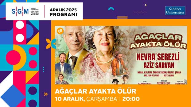 Sabancı Üniversitesi Gösteri Merkezi Aralık Ayında Tiyatroseverleri Çağırıyor