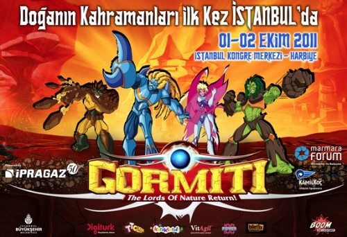 Gormiti Live Show Doğanın Kahramanları  İlk Kez İstanbulda