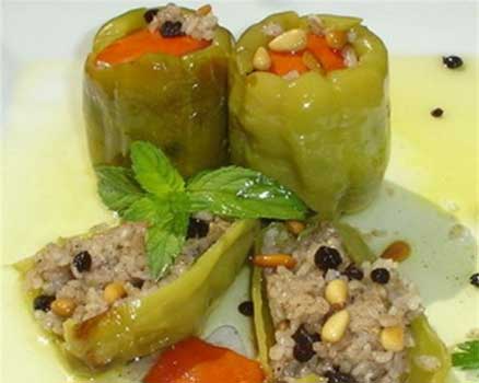Zeytinyağlı Biber Dolması 