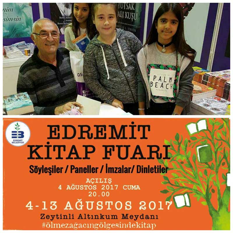 Türk Edebiyatının Usta Kalemi Erdal Çakıcoğlu Edremit Kitap Fuarında