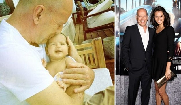 Bruce Willis Yeni Doğan Kızıyla