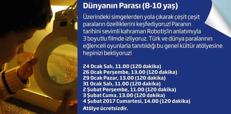 Türkiye İş Bankası Müzesi Etkinlikleri 2017