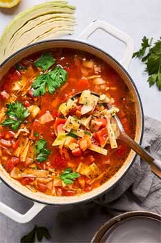 Zencefilli Lahana Çorbası Tarifi: