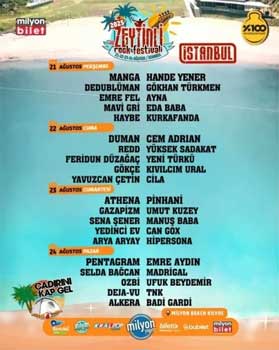 Zeytinli Rock Festivali Bu Yıl İstanbul'da Yapılacak