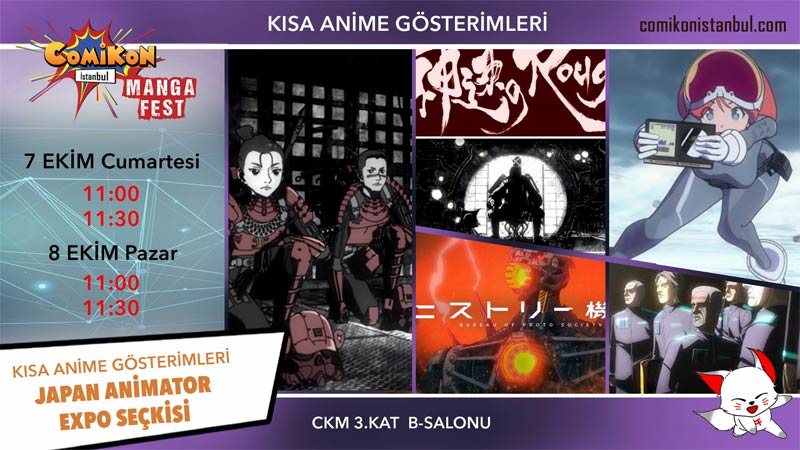 Kadıköyde COMİKON Istanbul Manga Fest Rüzgarı