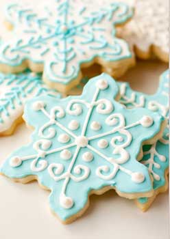 Yılbaşına Özel Şeker Kurabiyeler Yılbaşına Özel Şeker Kurabiyeler