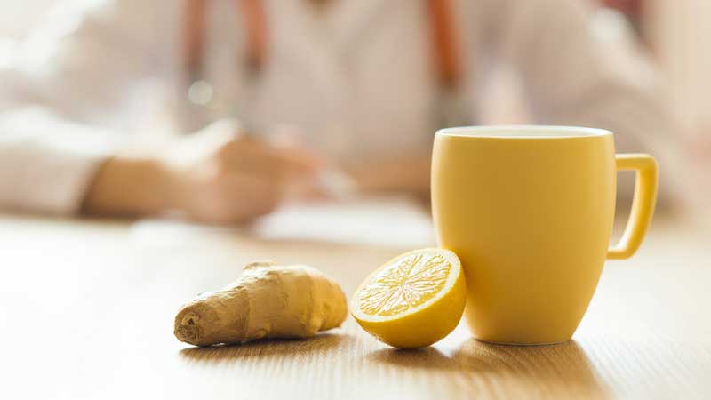 Soğuk Algınlığını Önlemek İçin Zencefilli Limonlu Çay