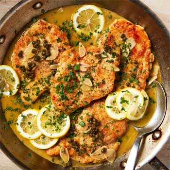 Bir İtalyan Lezzeti: Tavuk Piccata 