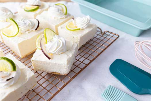 Hindistan Cevizli ve Limonlu Cheesecake 