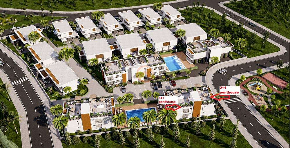 Yatırımlık Proje:Kuzey Kıbrıs Boğaz'da Satılık Villa ve Malikaneler 