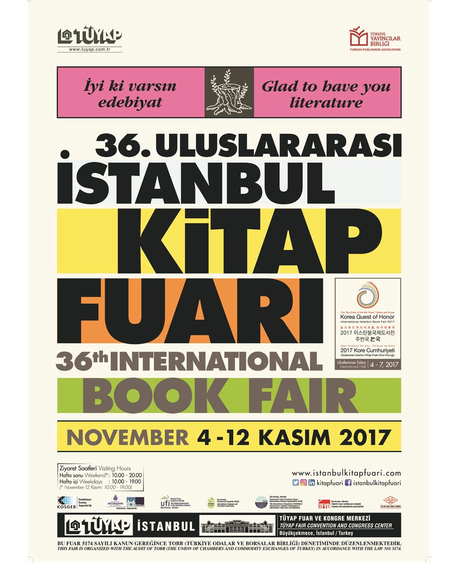 36 Uluslararası İstanbul Kitap Fuarını Kaçırmayın